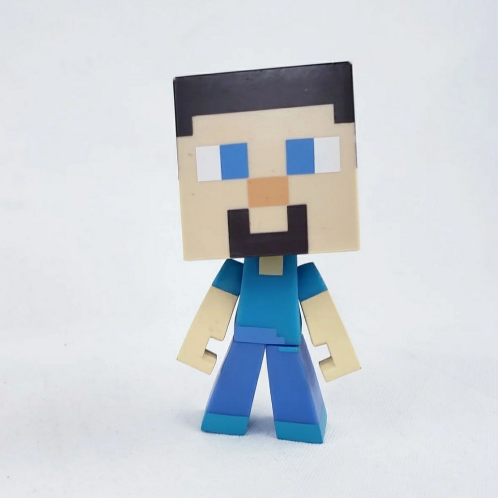 Notch Minecraft Classic Steve Posable 6"